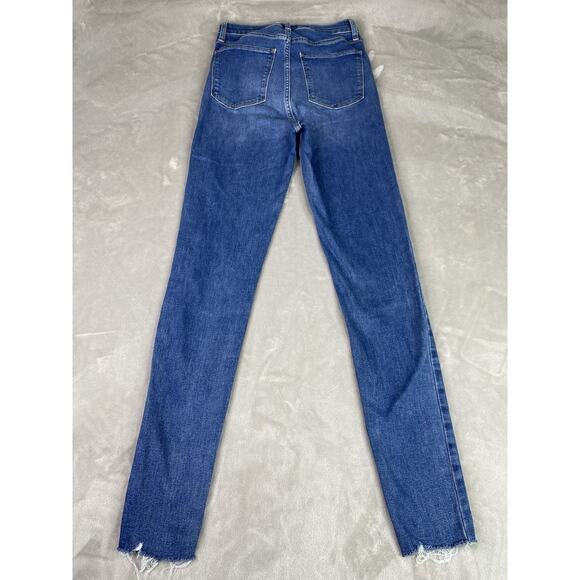 Gap Denim Jeans - Med Wash - Universal Jegging Sky High Sz 27 / 4T (31” Inseam) - Picture 8 of 9